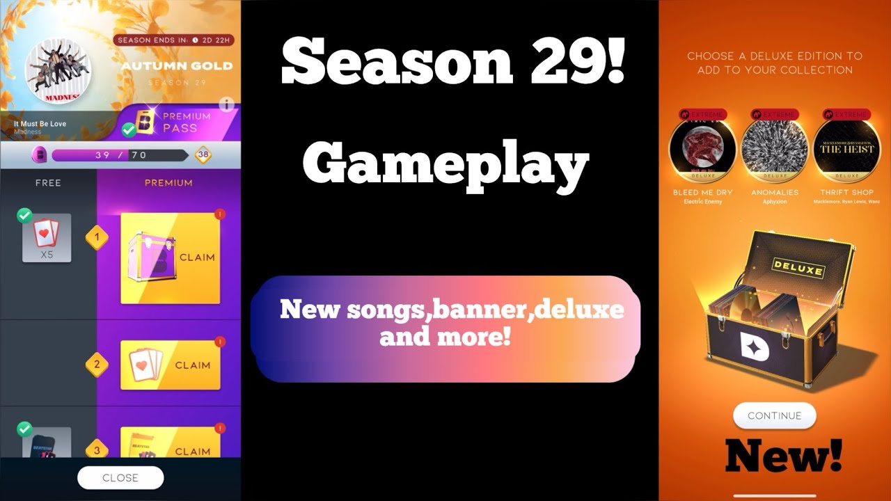 [Beatstar]New Season 29!🤩New songs,banner and more! Gameplay! I play all the songs with you!🎶