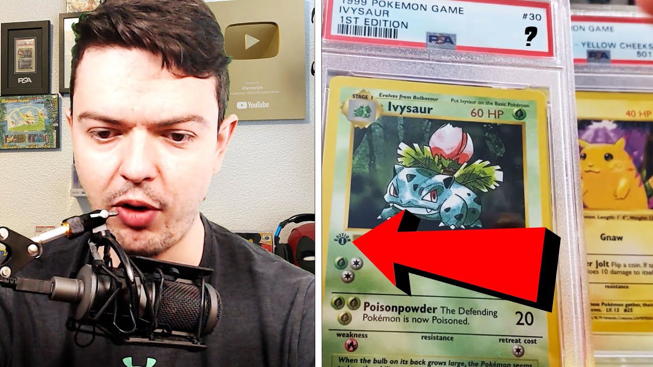 1st Edition Shadowless Base Set Pokemon PSA GRADE RETURN