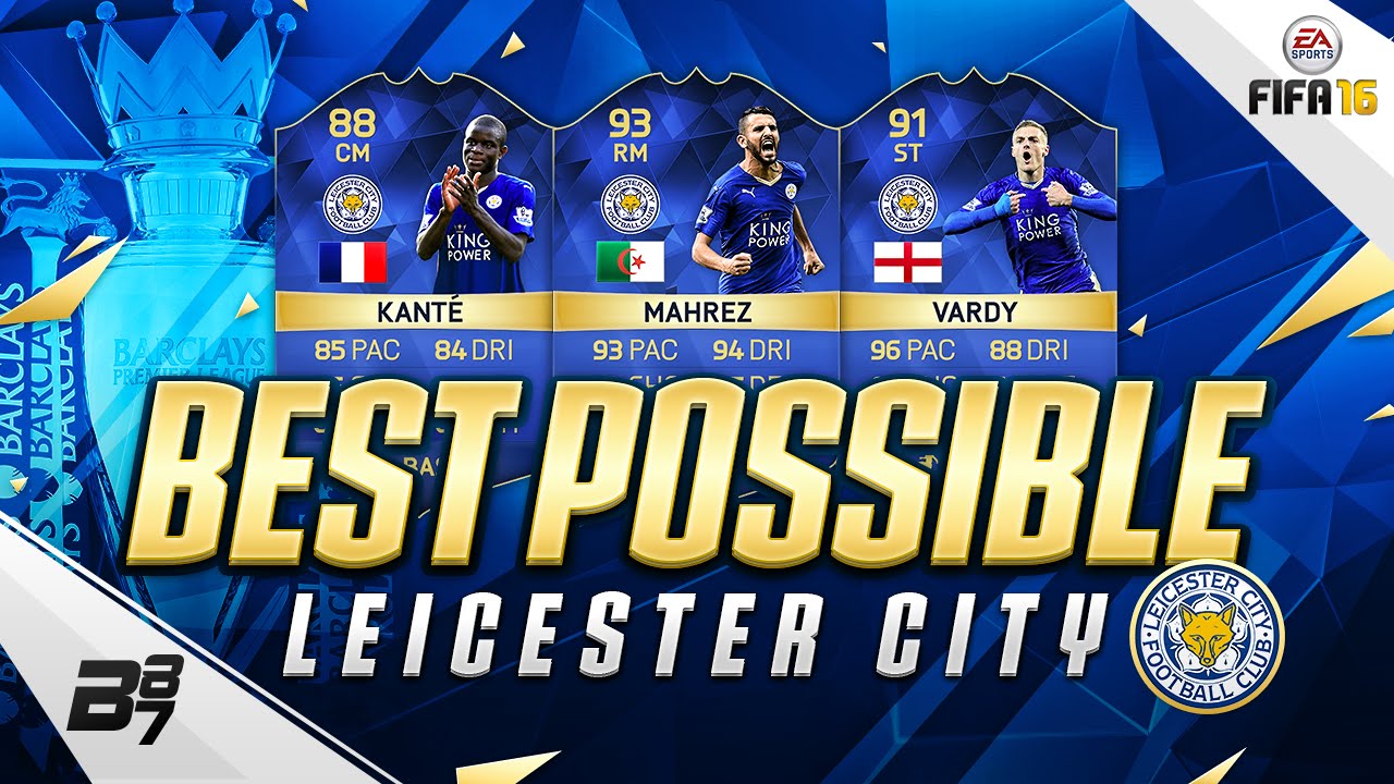 HIGHEST RATED LEICESTER CITY TEAM! w/ TOTS VARDY AND TOTS MAHREZ! | FIFA 16