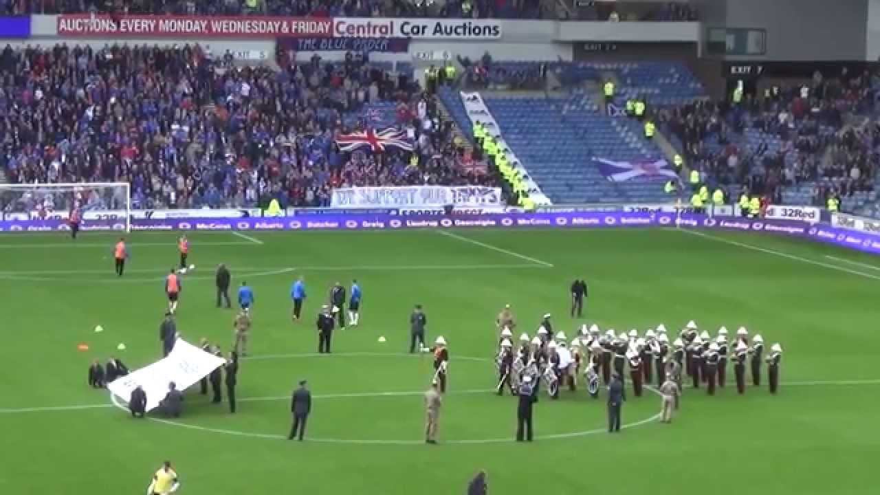 Ibrox Stadium - Armed Forces Day 2014