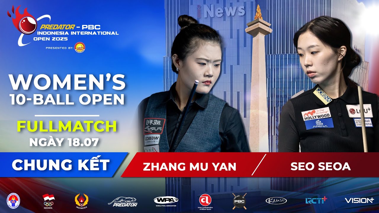 Seo Seoa vs Zhang Mu Yan | Chung Kết | Indonesia Women's 10-Ball Open 2025