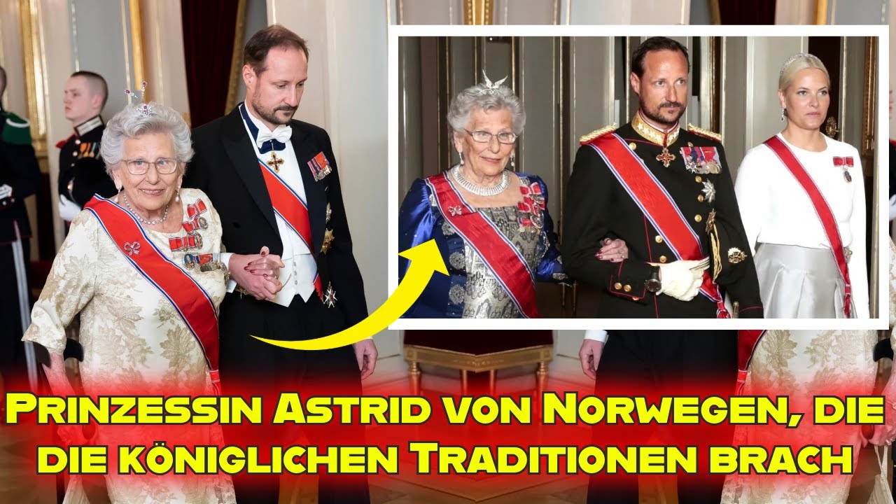 Die Geschichte von Prinzessin Astrid, die königliche Traditionen brach, um ihr Glück zu finden
