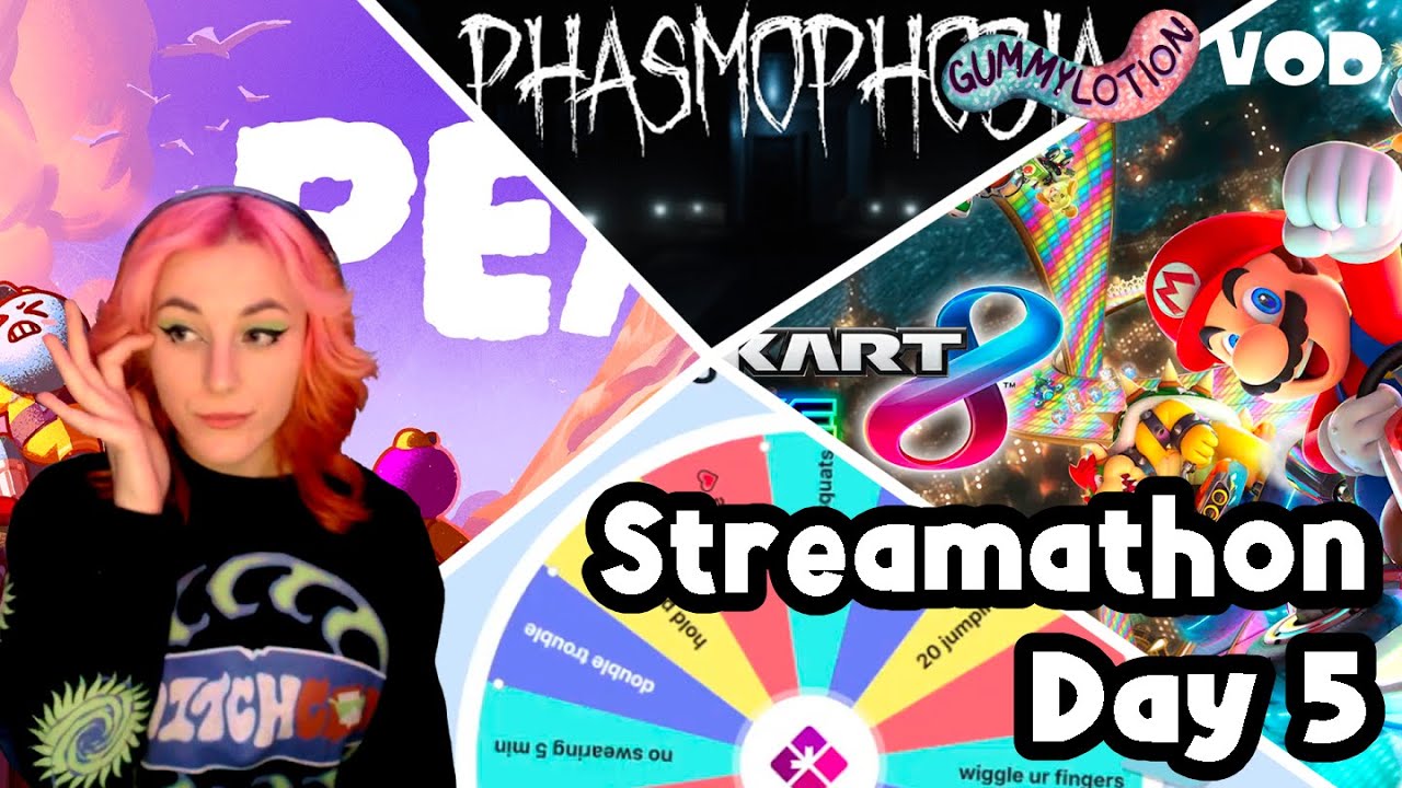 Streamathon Day 5 - Community Games VOD