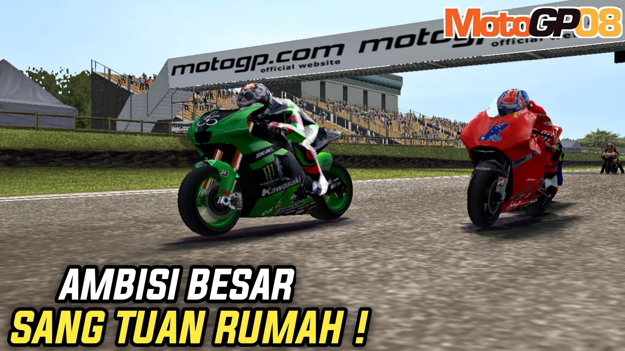 Motivasi Penuh Stoner Di HOME RACE - MotoGP 08 Career 66