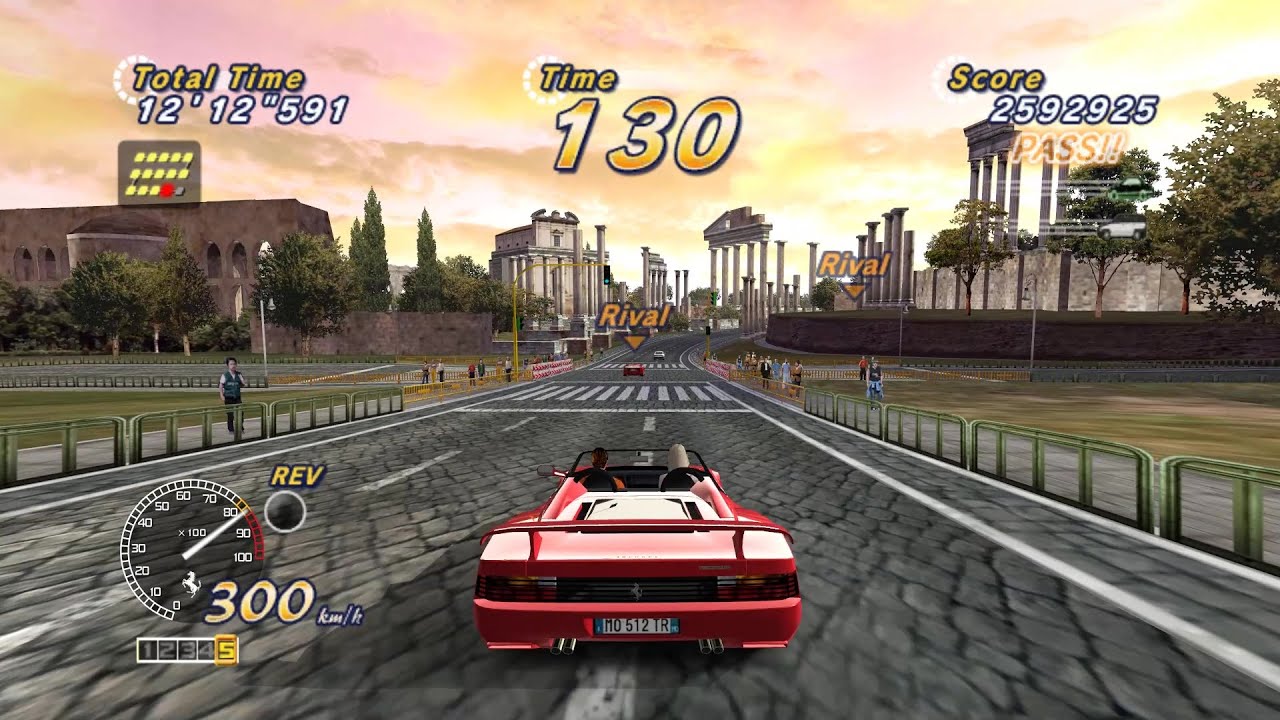 Outrun 2006: Coast 2 Coast (PC) Outrun 2 15 Stages Continuous