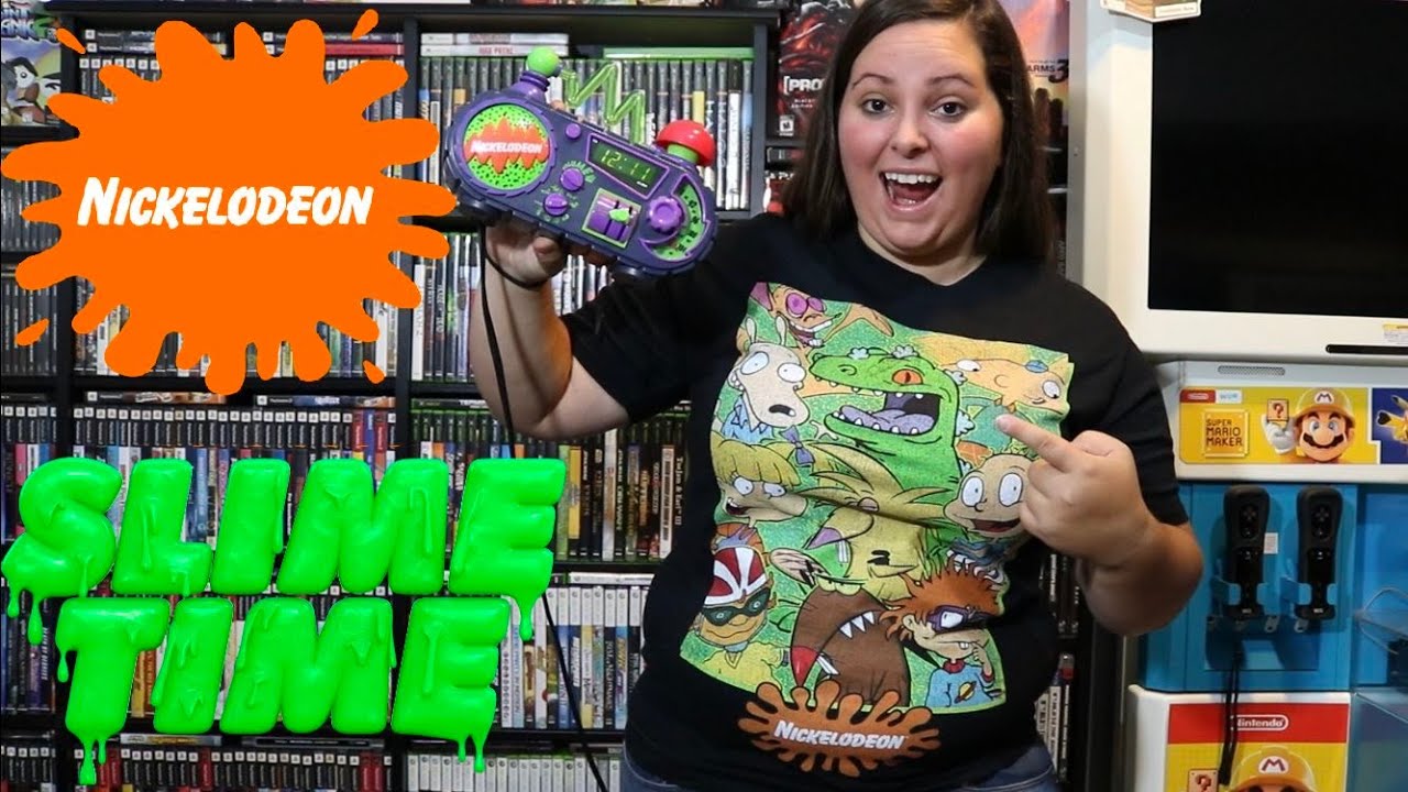 1990's Nickelodeon Time Blaster Alarm Clock/Radio - Thrift Store Pick Up and Review!
