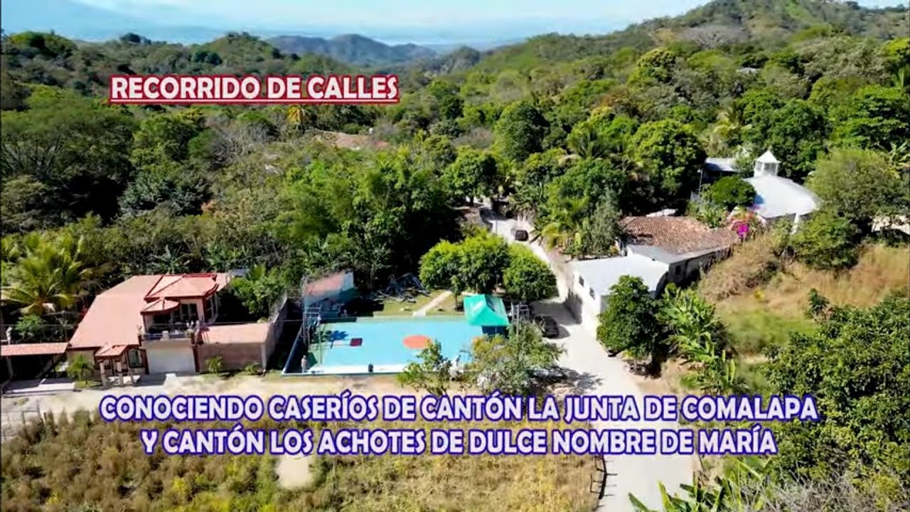 Cantón Barillas y Los Achotes en Comalapa,  Chalatenango, El SALVADOR