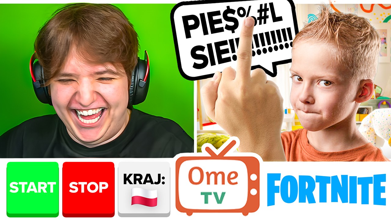 OLIMPIADA YOUTUBERÓW NA OMEGLE w Fortnite