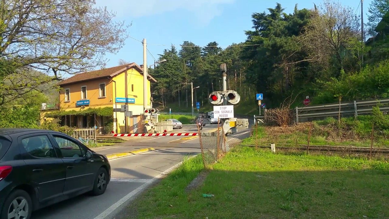 Passaggio a Livello Automatico 3+019, Linea Brescia-Iseo-Edolo (FNME) - WRRS - Lato Timoline