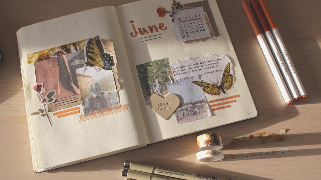 June Setup - Bullet Journal with me