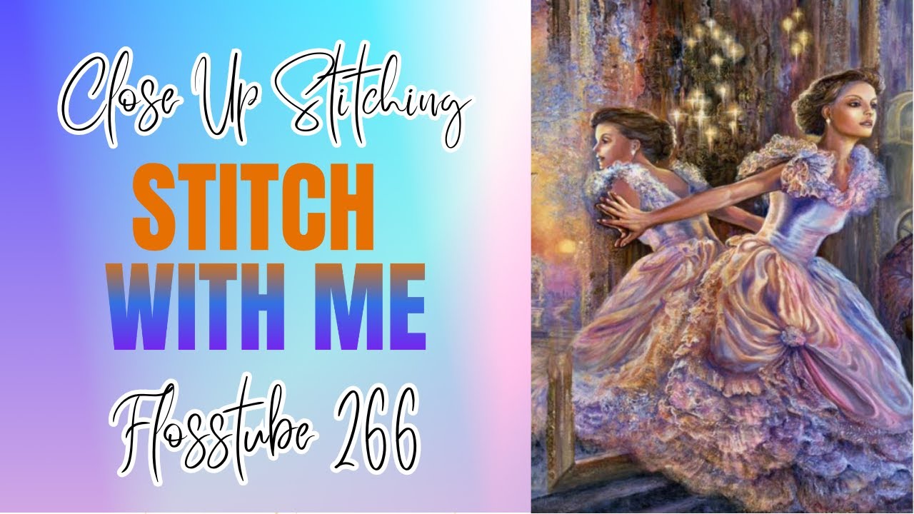 CLOSE UP STITCHING with HAED Alternative Reality | Flosstube #266 Stitch with me | STITCHERY LOVERS