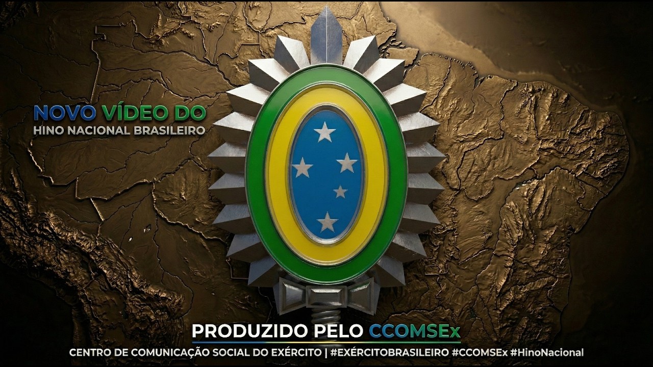 Hino Nacional Brasileiro - Novo Vídeo - 2026