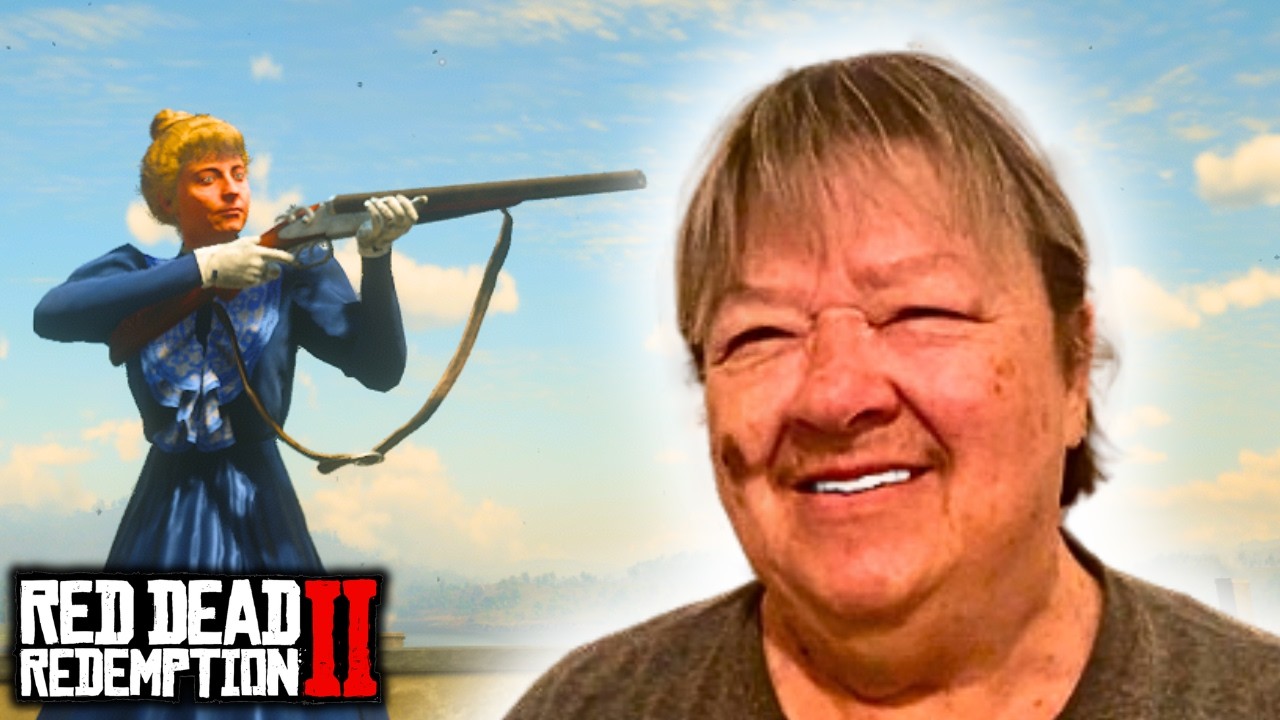 Моя бабушка в Red Dead RP — это чистая комедия.