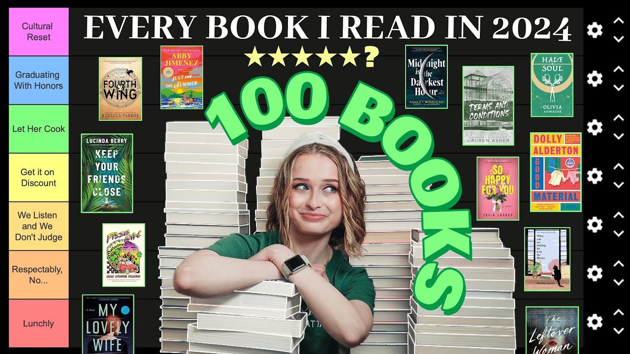 THE 100 BOOKS I READ IN 2024 🤩 📖 ✨