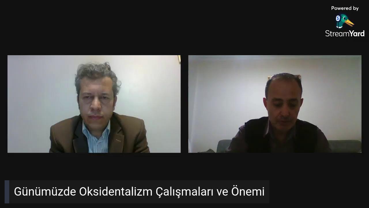 Prof. Dr. Özcan Taşçı, Günümüzde Oksidentalizm Çalışmaları ve Önemi
