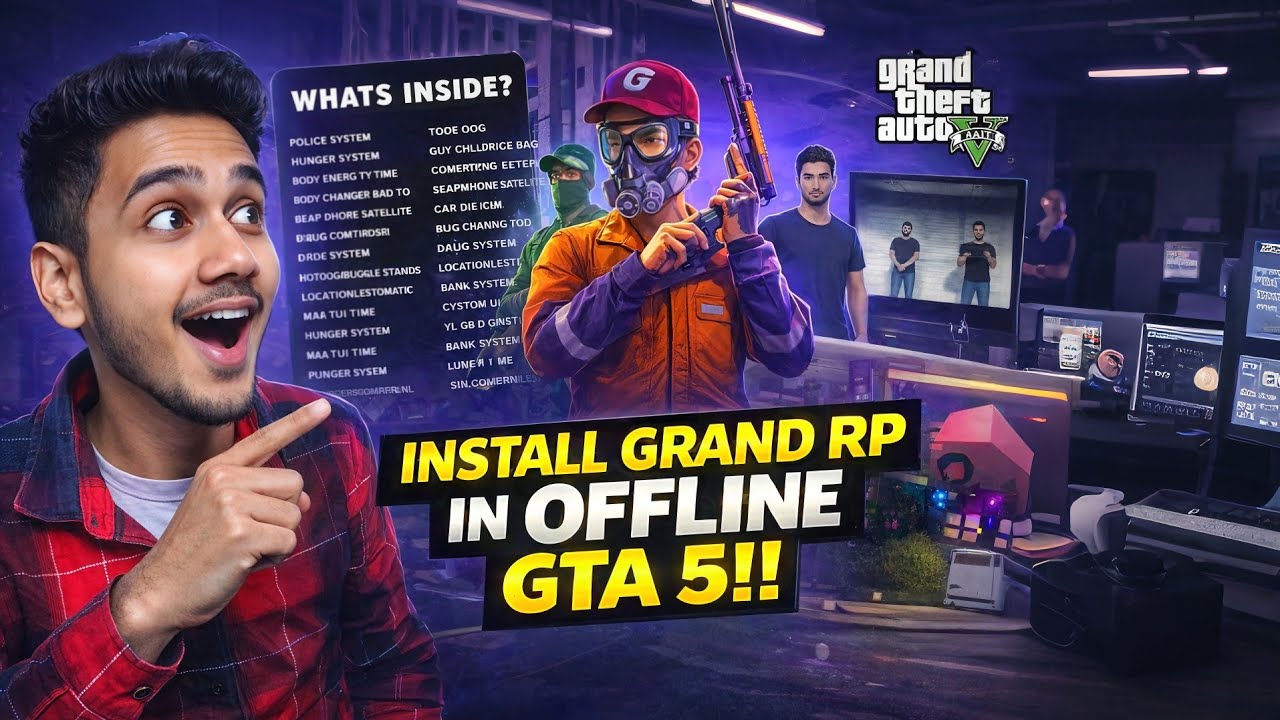 How to Install Grand RP in Offline GTA 5 - Complete Step-by-Step Tutorial