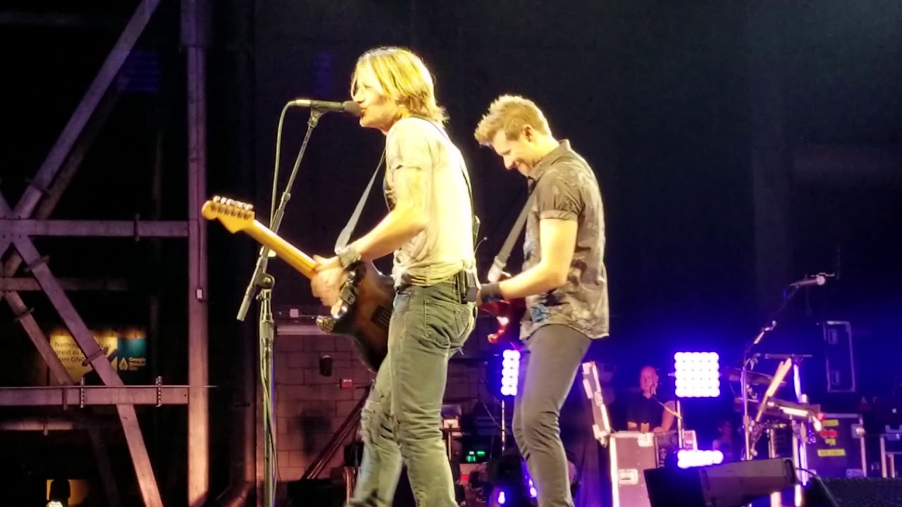 Wasted Time, Keith Urban (does double turn singing under mic)