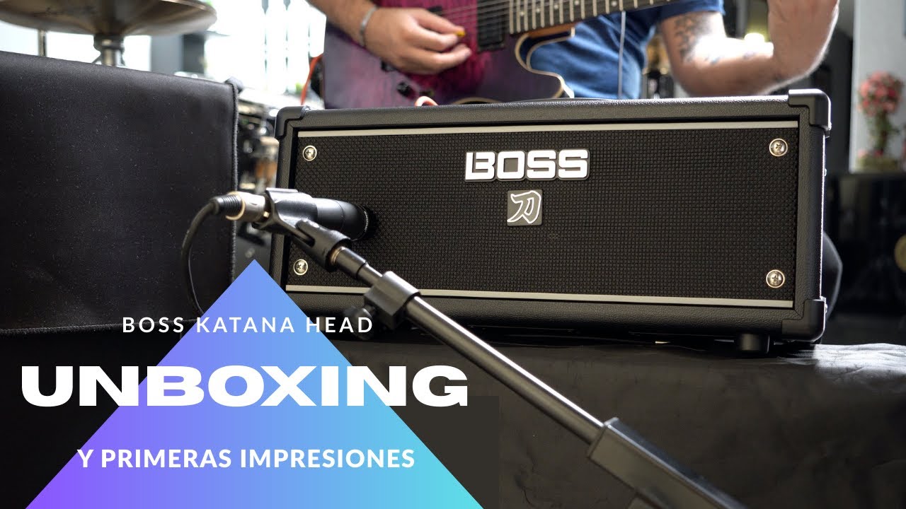 Unboxing y Primeras impresiones del Boss Katana Head (v.3)🎸