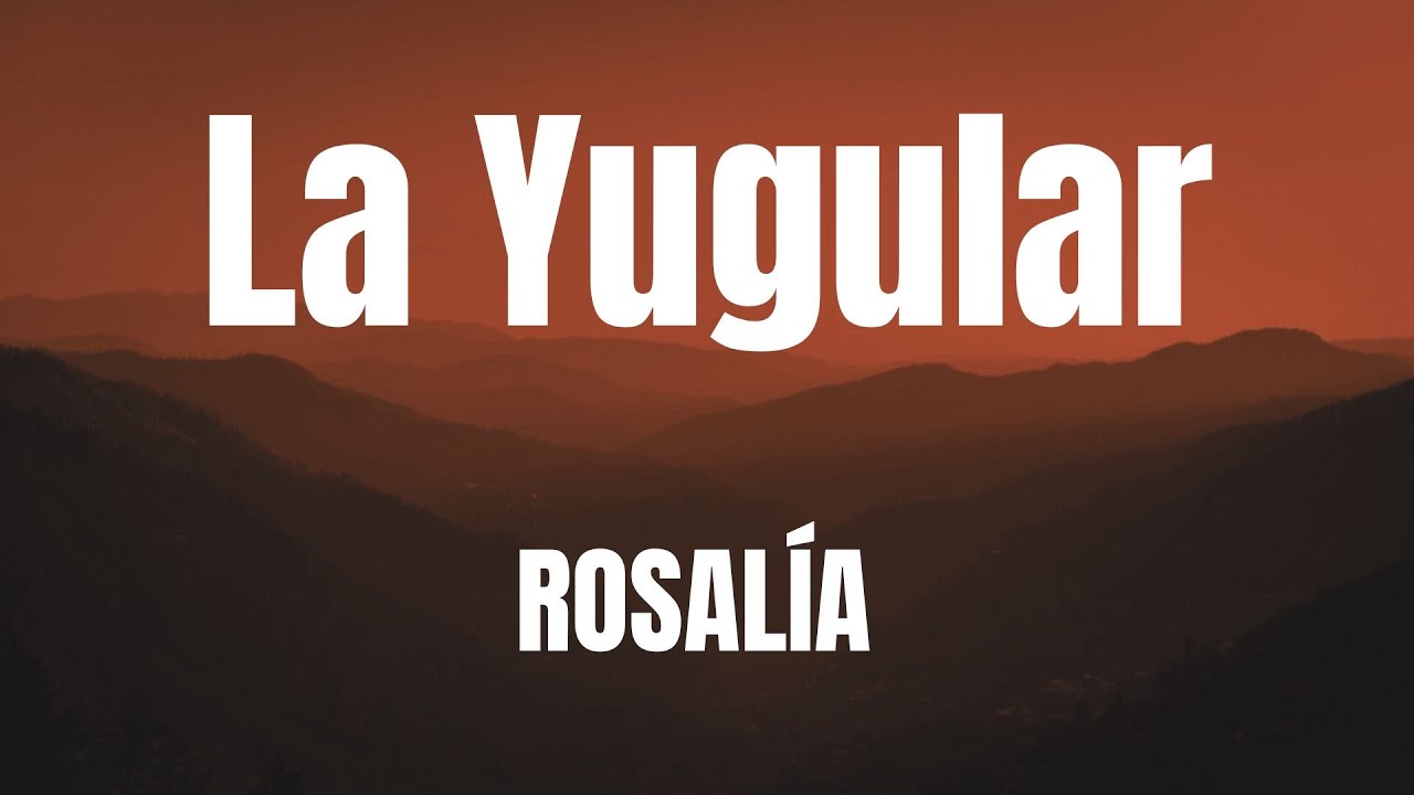 La Yugular || ROSALÍA || Spanish || Karaoke