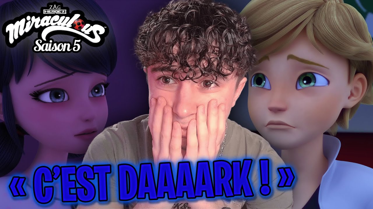 PAS LOIN DE LÂCHER UNE LARME ! 😭 - MIRACULOUS SAISON 5 EPISODE 10 TRANSMISSION RÉACTION 🐞