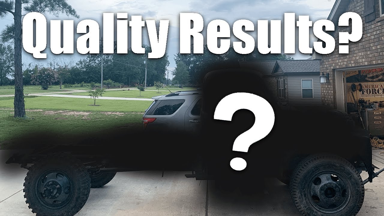Painting My 70 Year Old Farm Truck w/Eastwood Paint.. Here's The Results!