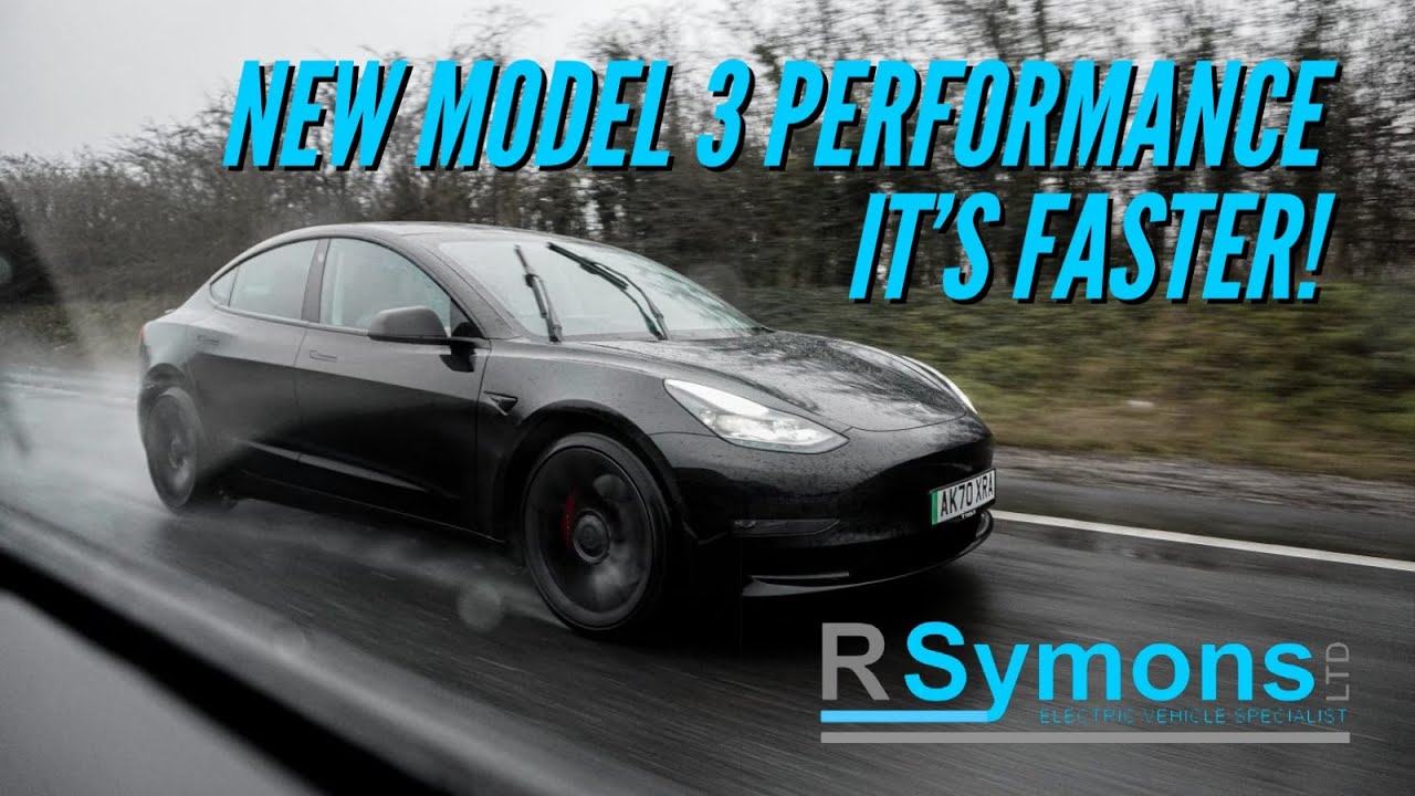 New 2021 v 2019 Tesla Model 3 Performance Comparison Test