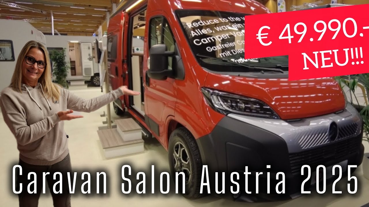 CARAVAN SALON AUSTRIA 2025 - &Ouml;sterreichs gr&ouml;&szlig;te CAMPINGMESSE! B&uuml;rstner PAPILLON - News & Rundgang 