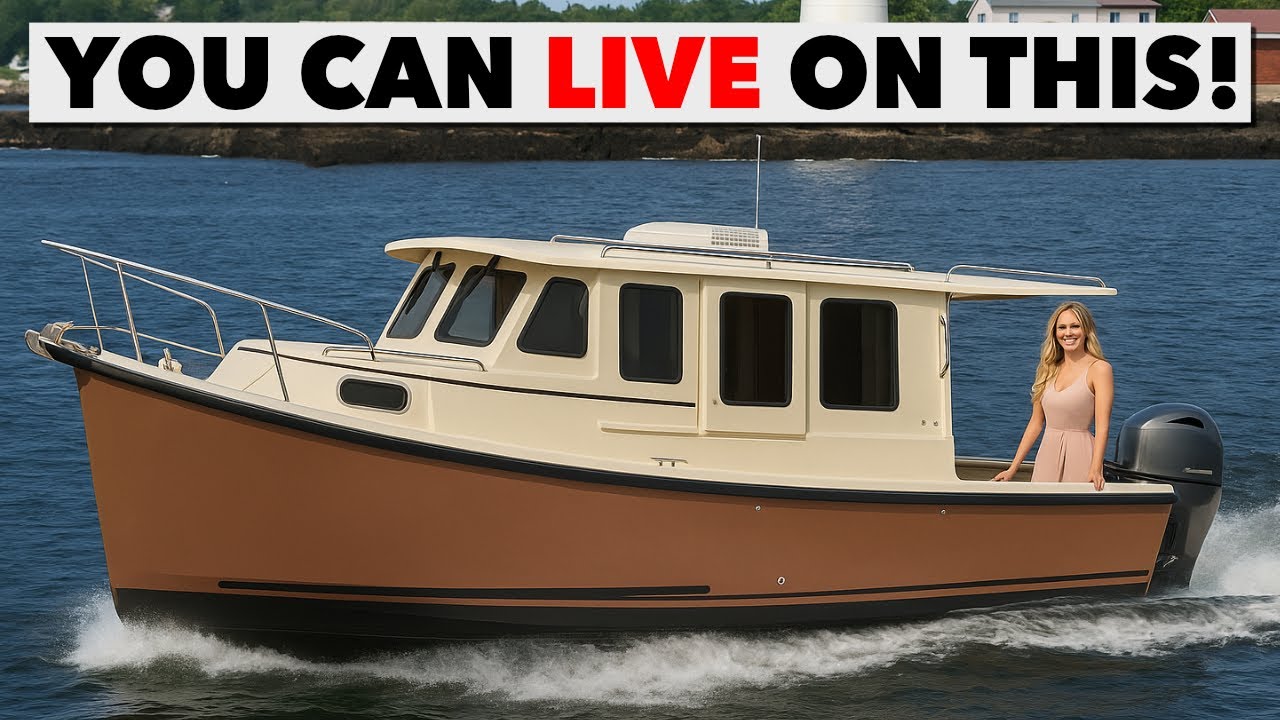 You Can LIVE On These?! 😳 5 Trailerable Trawlers Built for Real Life Afloat!