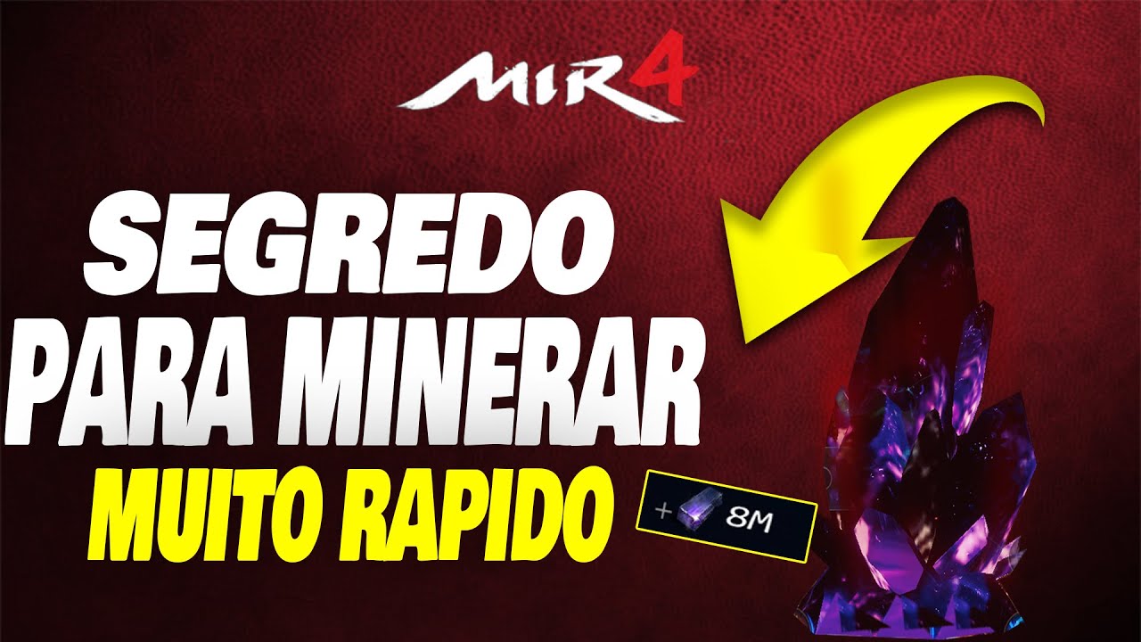 Mir4 Como Minerar Mais Rapido Guia completo