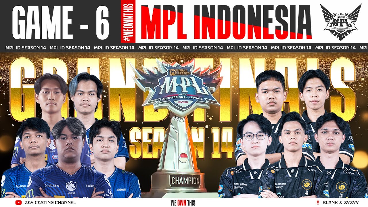 [Game - 6] TEAM LIQUID ID vs RRQ HOSHI | MPL ID S14