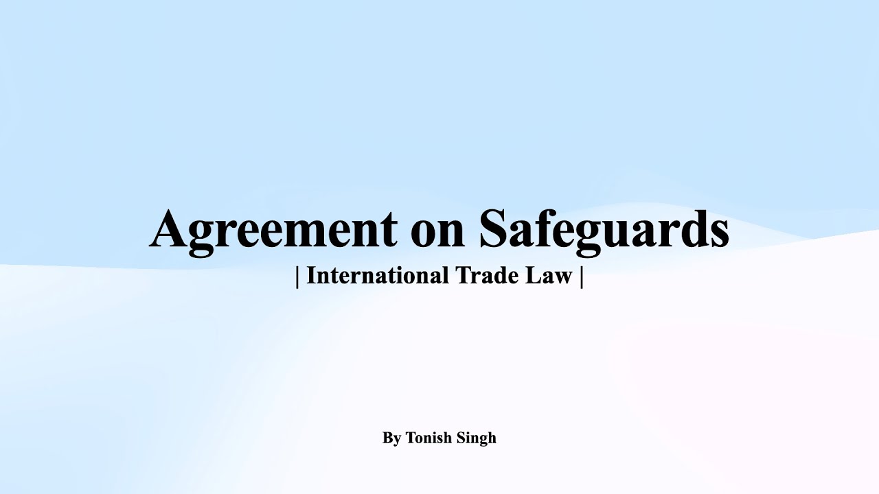 Agreement on Safeguards