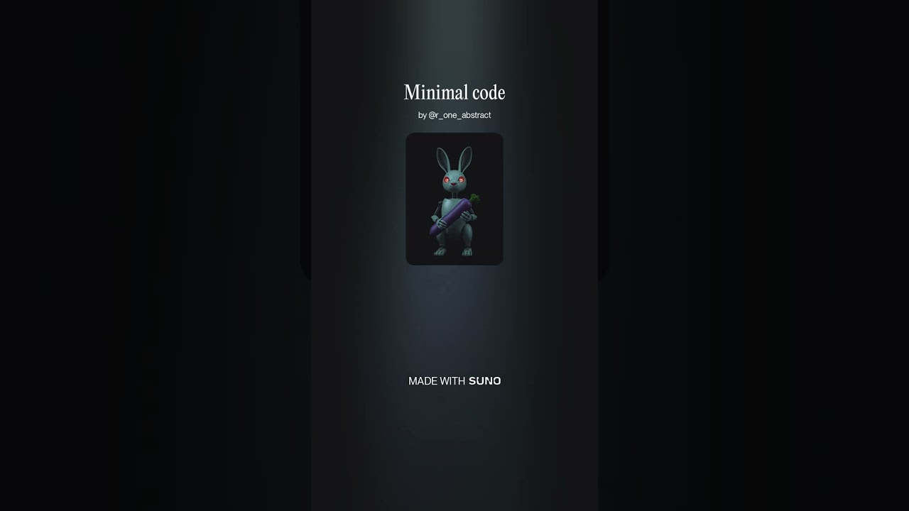 Minimal code #music #techno  #electronicmusic #minimal #edm #melodictechno  #newmusic