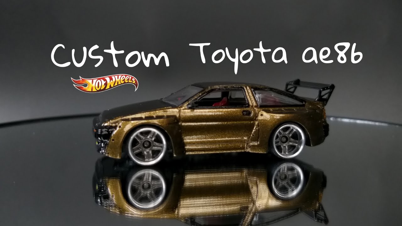 CUSTOM HOT WHEELS TOYOTA AE86