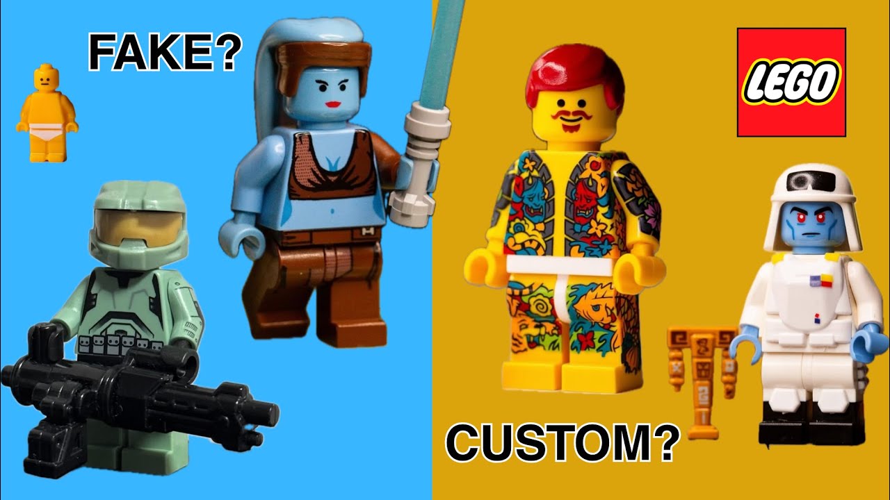 Who makes the BEST Custom Lego Minifigures?