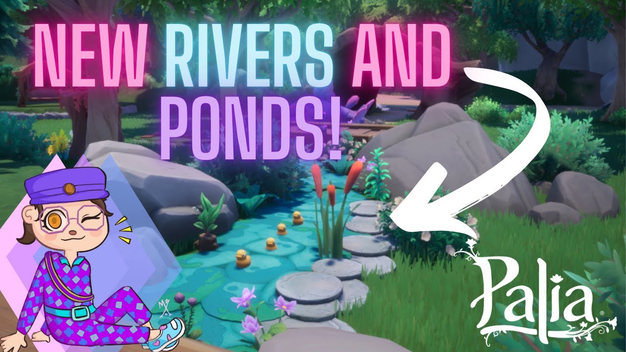 NEW ways to make RIVERS & PONDS - Beginner Friendly! | Palia Glitch Tutorial #2