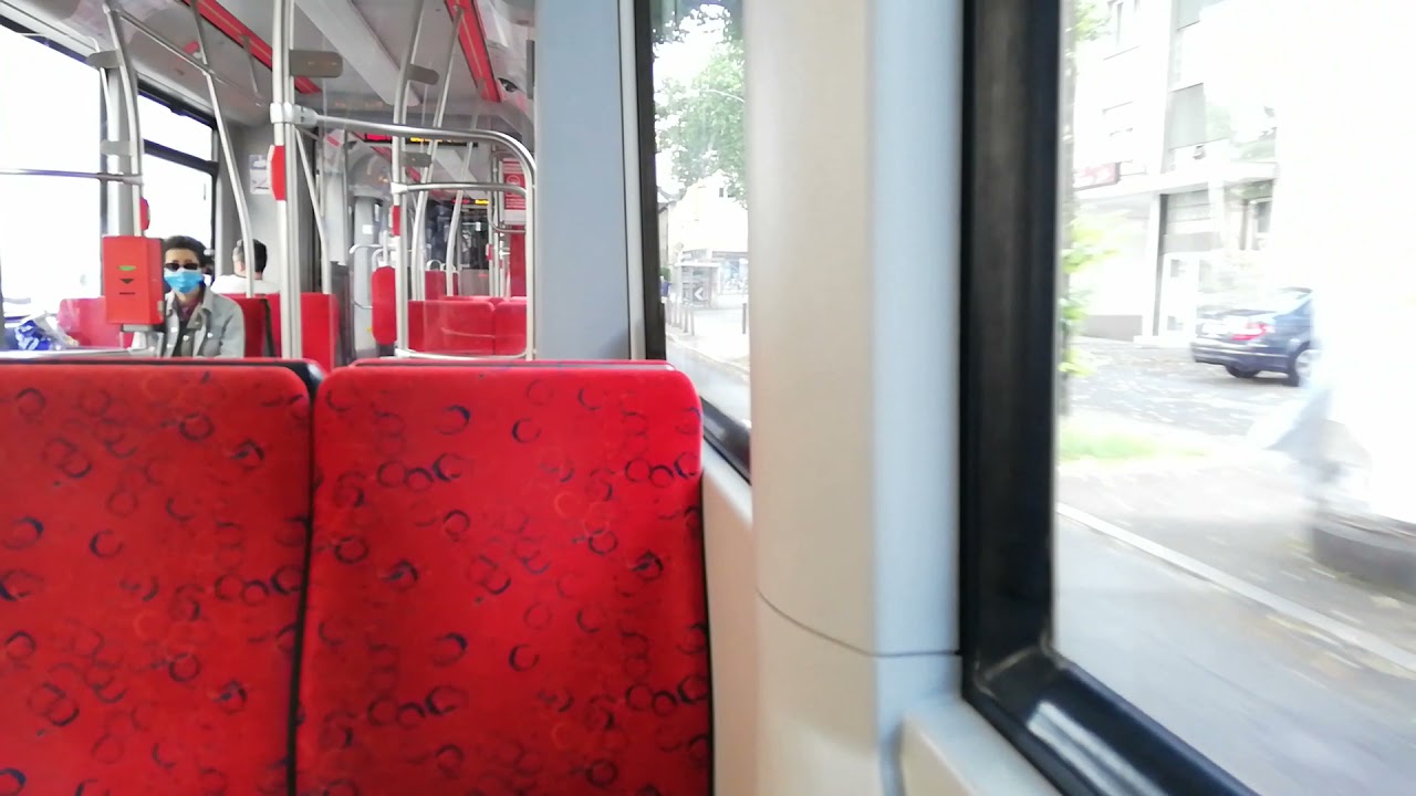 Dortmund  NGT8  Straßenbahn Mitfahrt