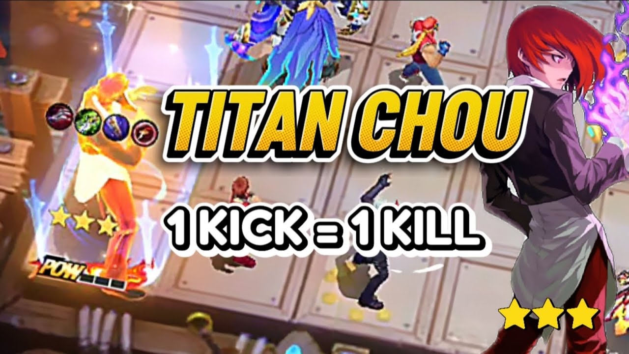 TITAN CHOU BINTANG 3 | 1 KICK 1 KILL - MAGIC CHESS GOGO SEASON 4