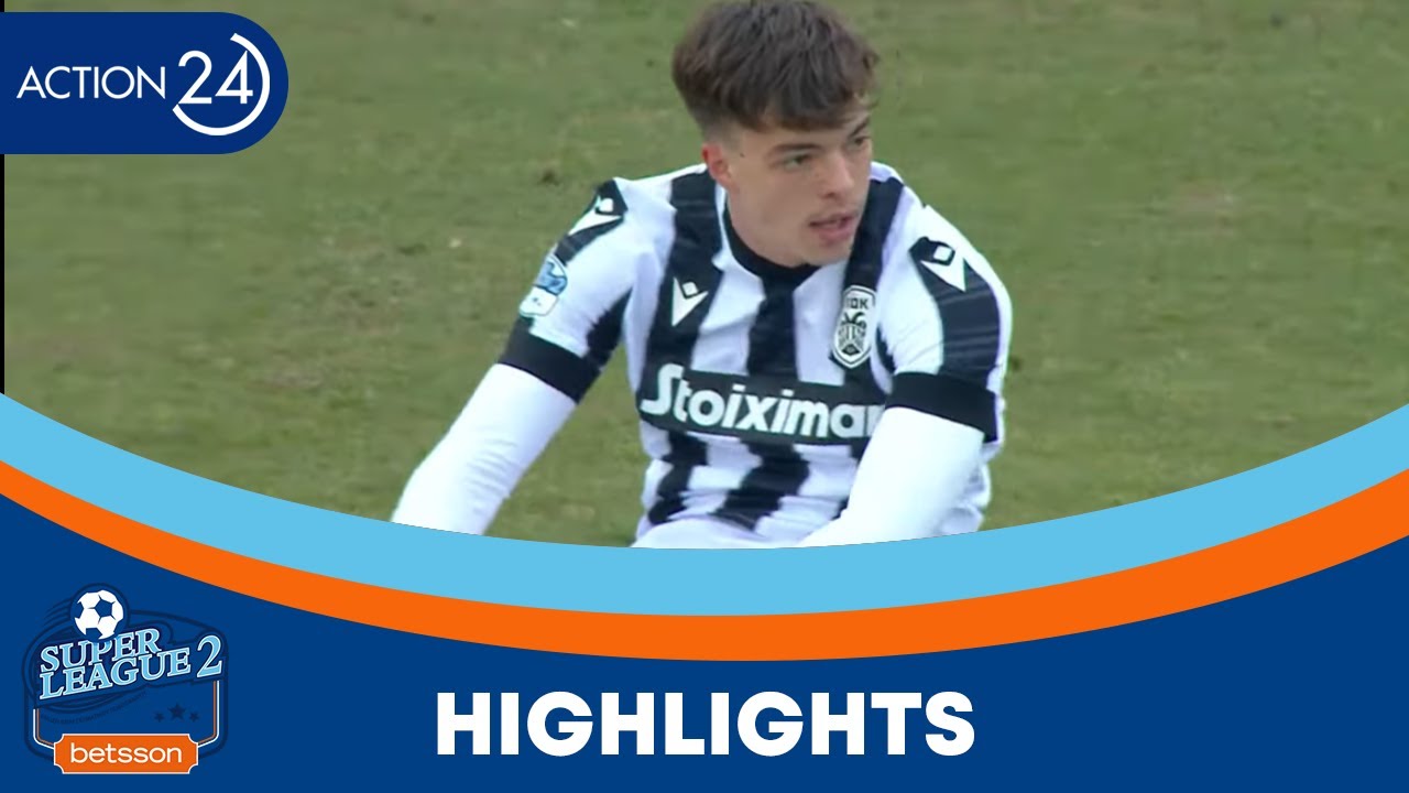 ΠΑΟΚ Β' - Ηρακλής 1-1 | Highlights - Super League 2 | ACTION 24