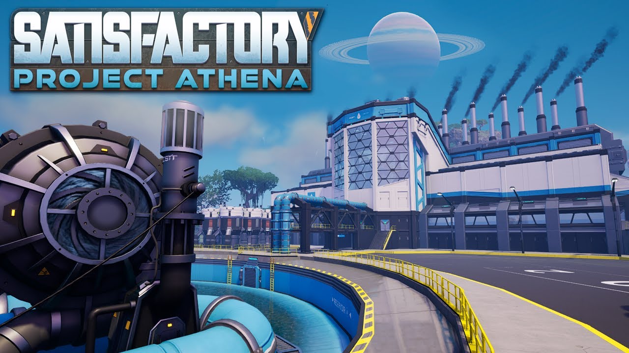 I made a COAL POWER PLANT in SATISFACTORY