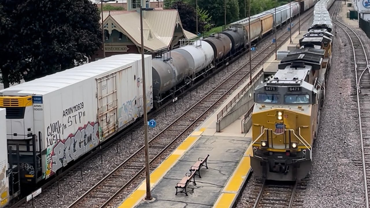 Trains of West Chicago 6/25/2024