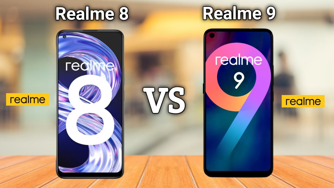 Realme 8 VS Realme 9