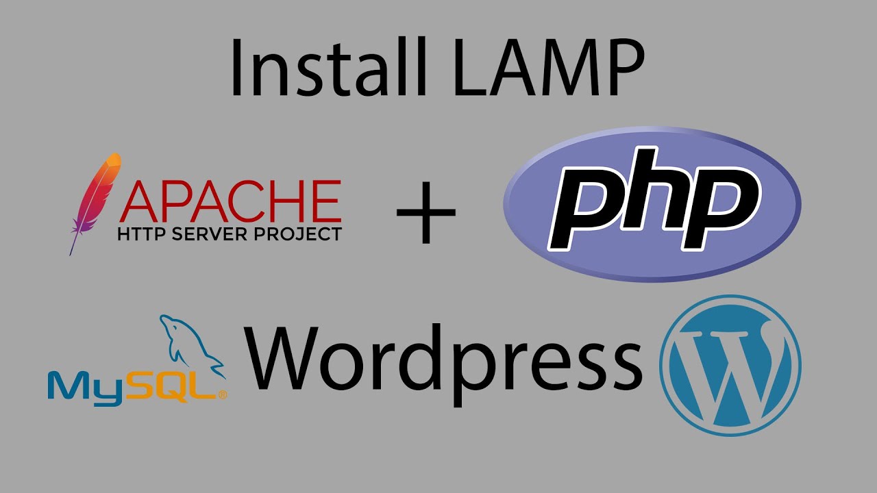Let's install LAMP and WordPress.