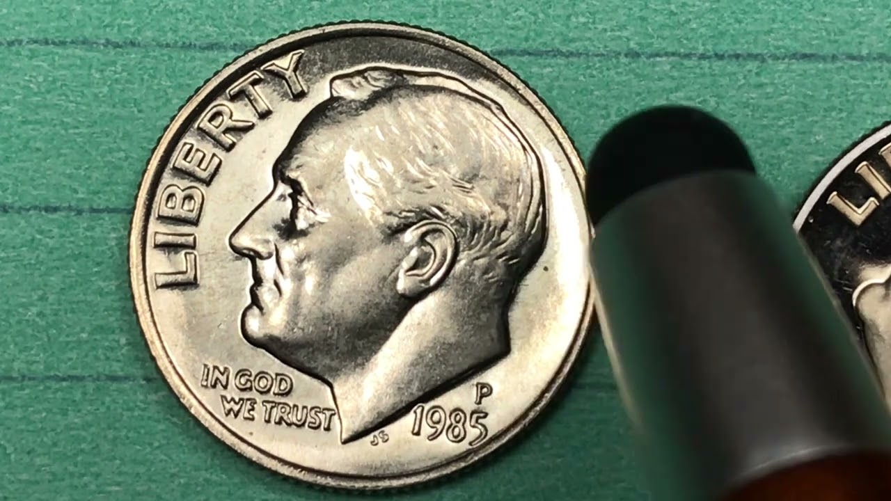 US 1985 Dimes Worth Money?   Let's Look at These United States Coins!