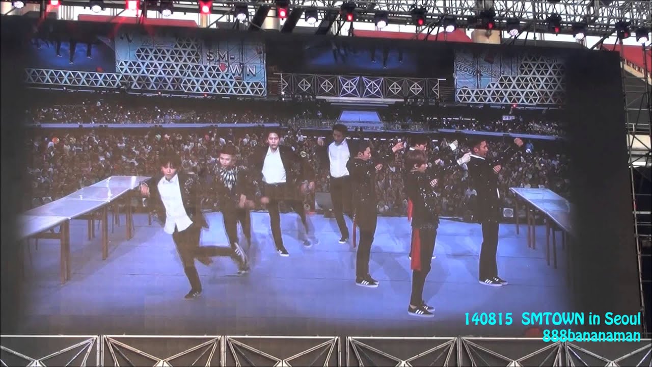 [fancam] 140815 SMTOWN in Seoul Super Junior-M　 『SWING』