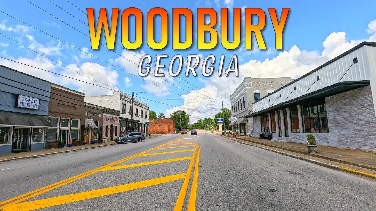 Woodbury Georgia Driving Through