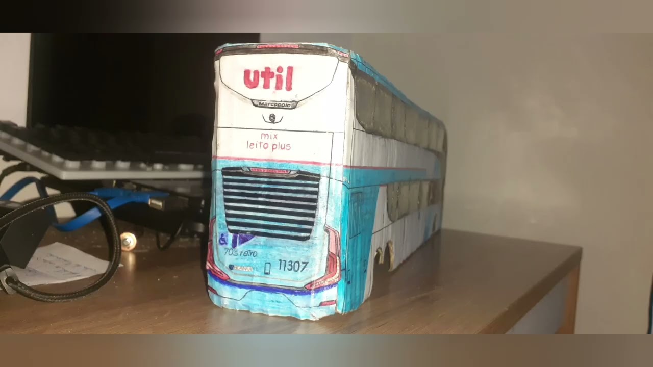 Marcopolo g8 Paradiso 1800DD, SCANIA K410C 6x2 Euro 6, UTIL 11307 em Miniatura