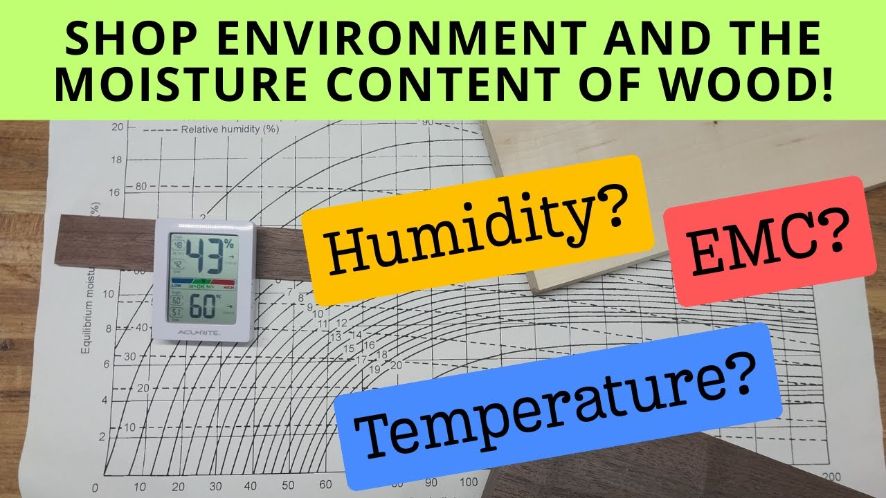 Wood Moisture Content and the Shop Environment