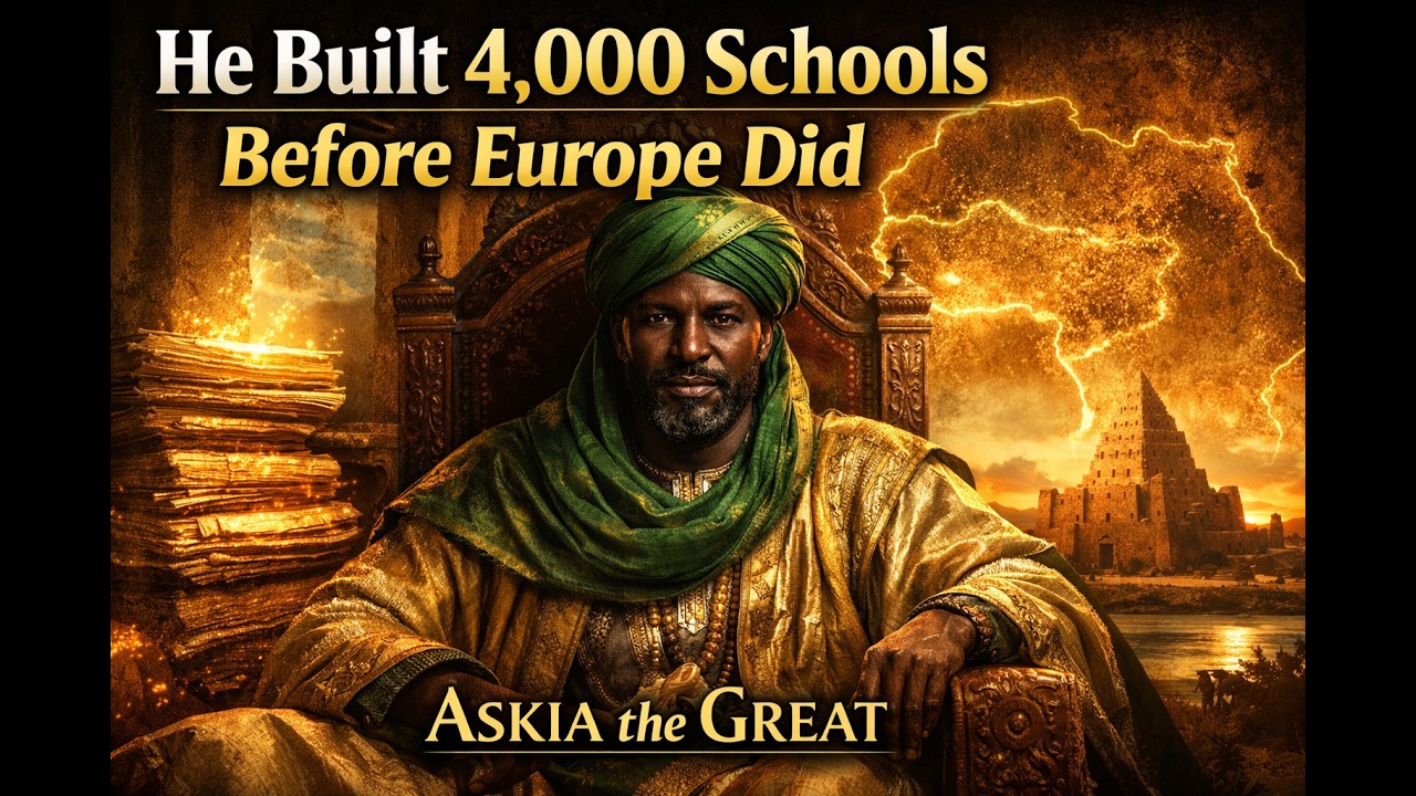 The African Emperor Who Built 4,000 Schools Before Europe Had Universities: Askia the Great