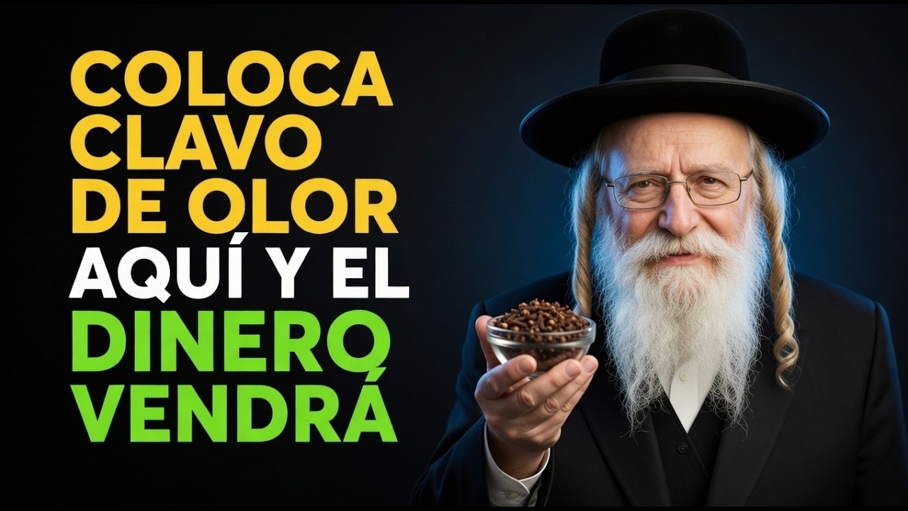 Coloca CLAVO DE OLOR en este LUGAR SECRETO y el DINERO será ATRAÍDO hacia ti | Tradición Judía