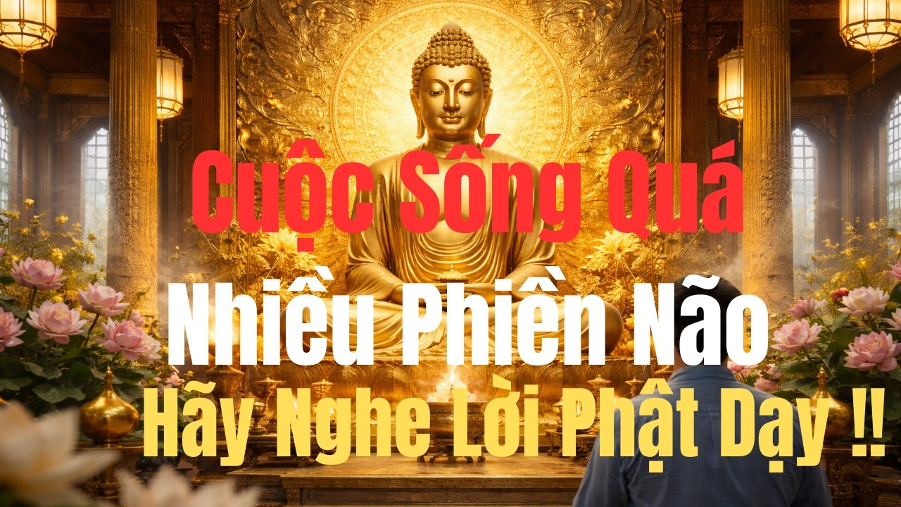Nghe Lời Phật Dạy Khi Cuộc Sống Quá Nhiều Phiền Não,Tâm Sáng Như Gương/PHẬT PHÁP LUÂN HỒI.